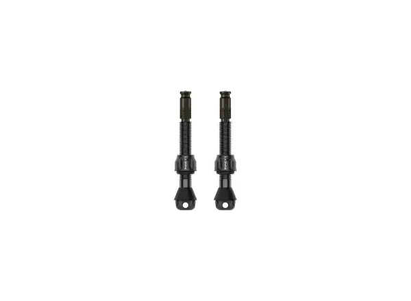 Lezyne CLIK TLR Valve PRO bezdušové ventilky 44 mm čierna