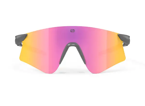 R2 Astral Glasses Grey Metal Titanium Matte