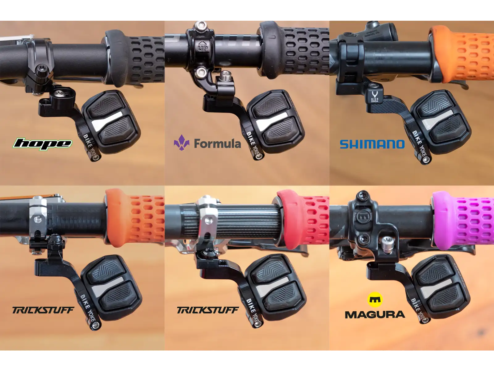 Bikeyoke Poddy adaptér Sram Pod T-pype ľavý