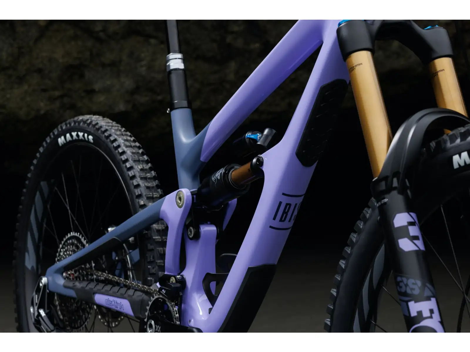 Ibis HD6 XT Di2 horský celoodpružený bicykel Lavender
