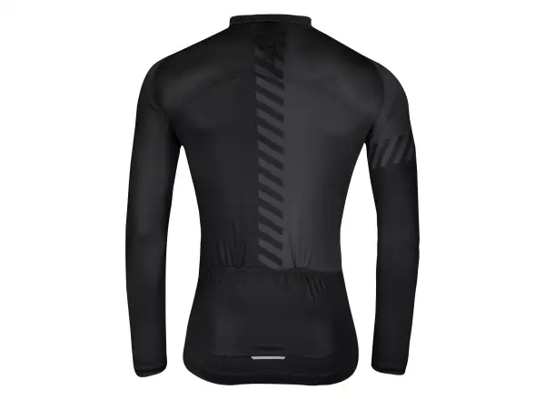 Force Fashion pánsky dres dlhý rukáv čierna/sivá