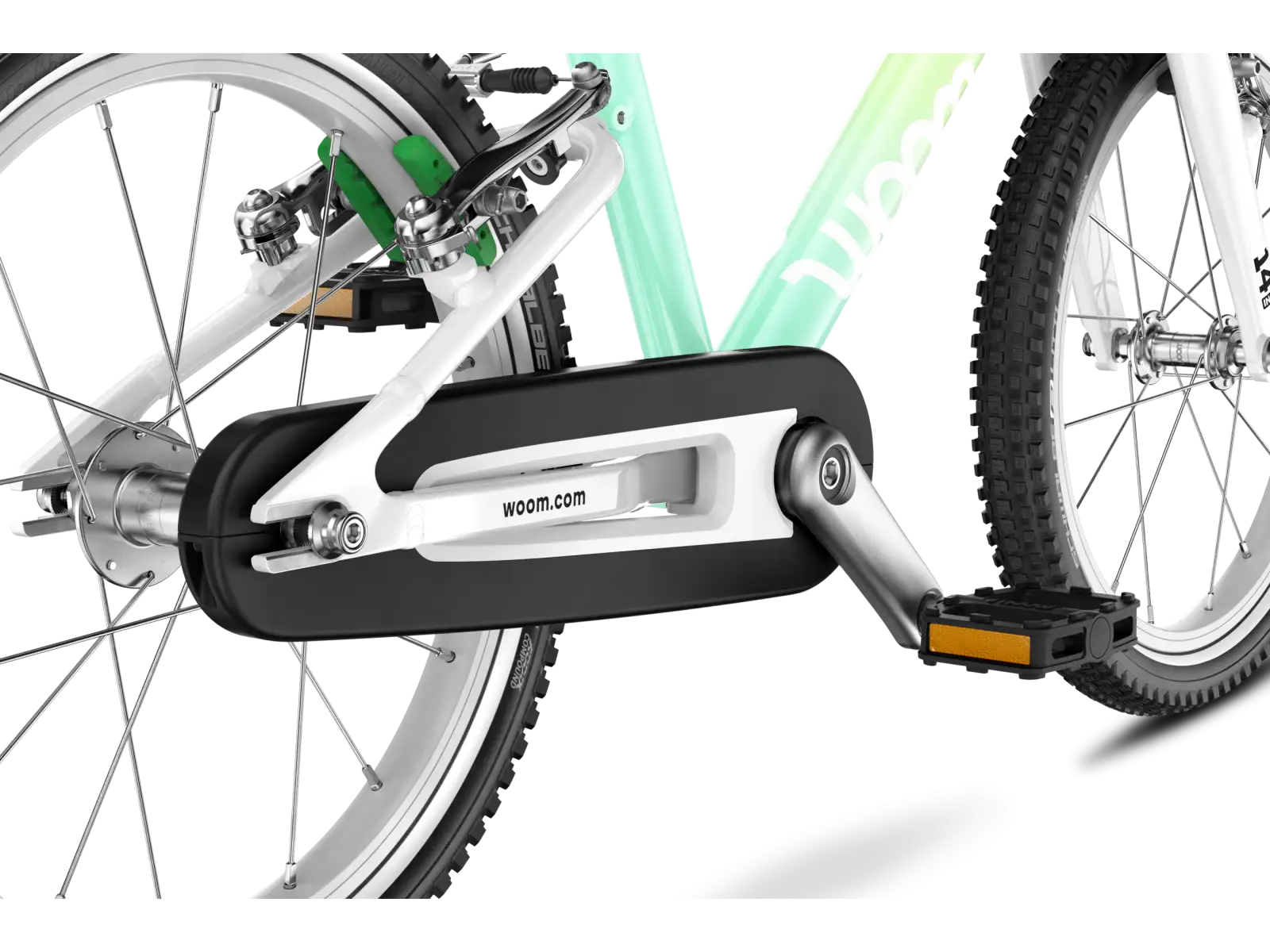 Woom GO 2 detský bicykel 14 Spearmint Crush Limited