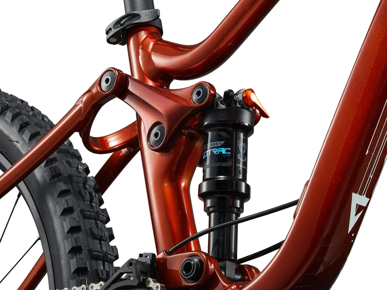 Giant Faith 27,5"/26" detský celoodpružený bicykel Copper
