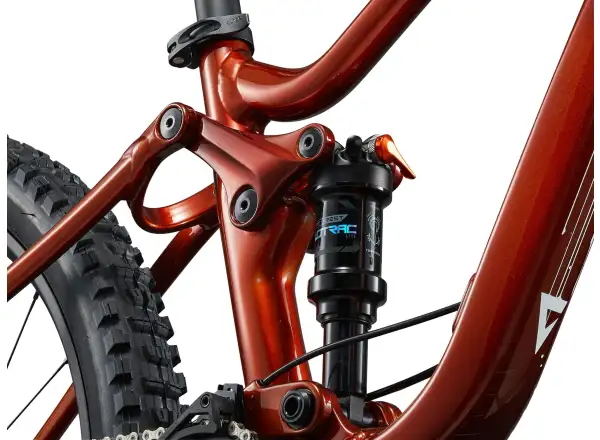Giant Faith 27,5"/26" detský celoodpružený bicykel Copper
