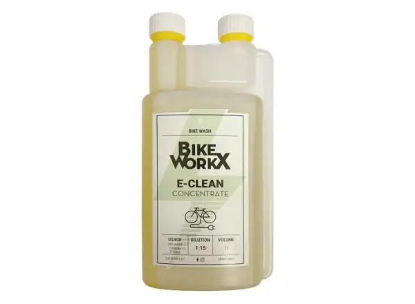 BikeWorkx E-Clean Concentrate čistič fľaša 1l