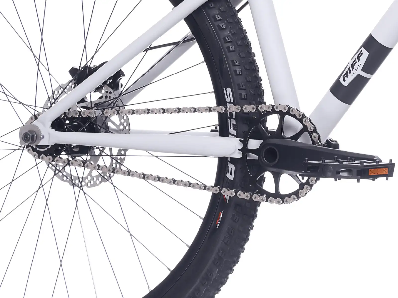 Rock Machine Riff 70s dirt bicykel Matte Grey