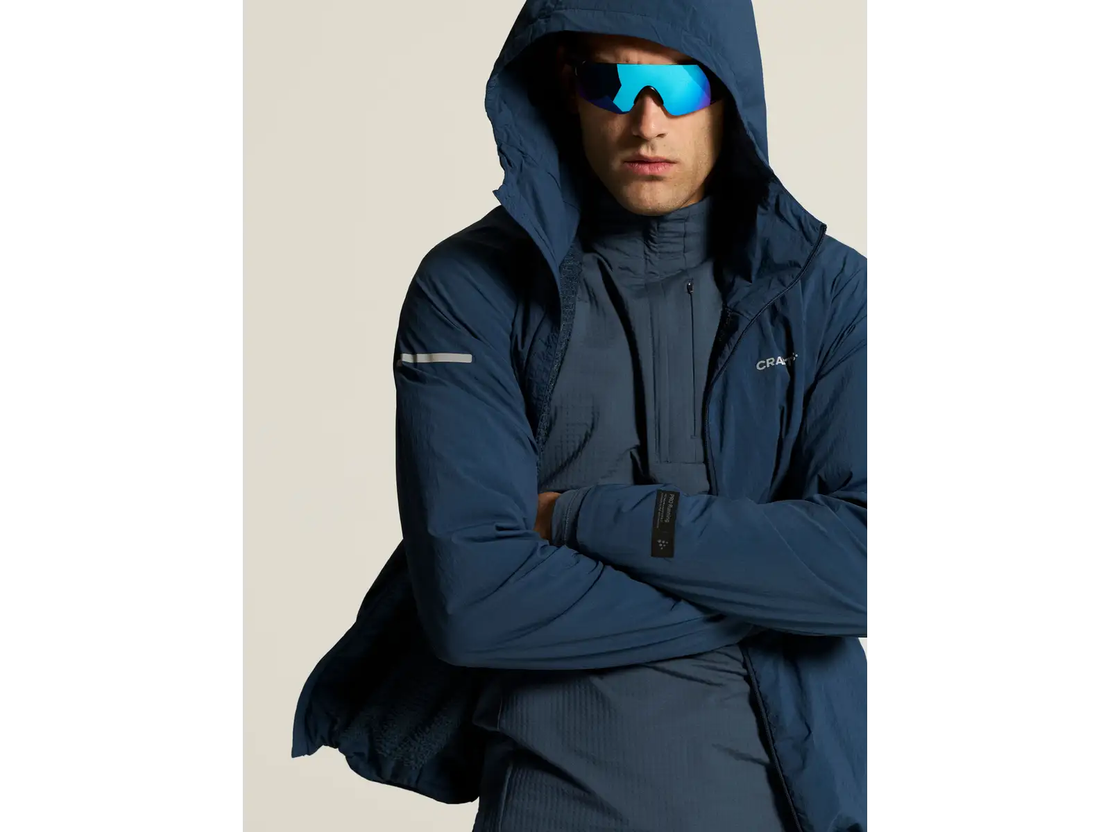 Craft Gain Thermal Midlayer 2 pánska mikina modrá