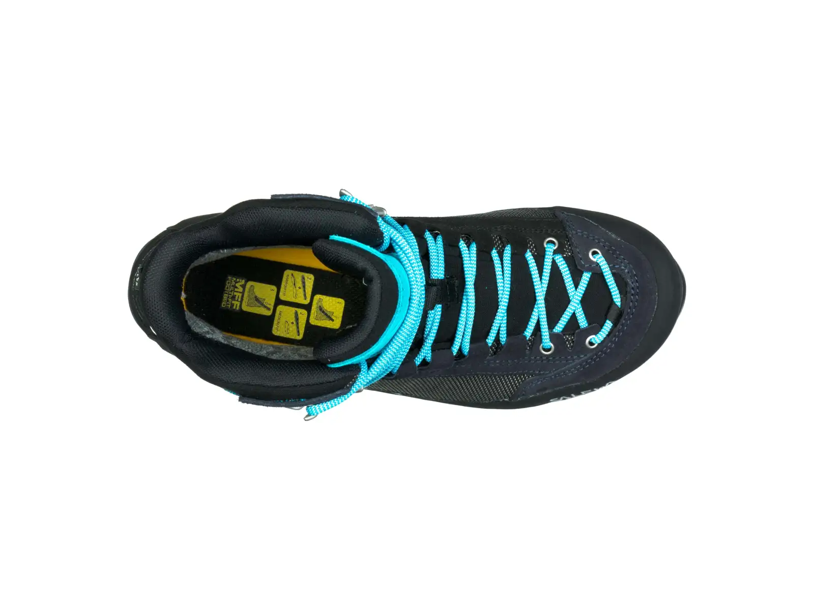 Salewa Crow GTX dámske trekové topánky modrá