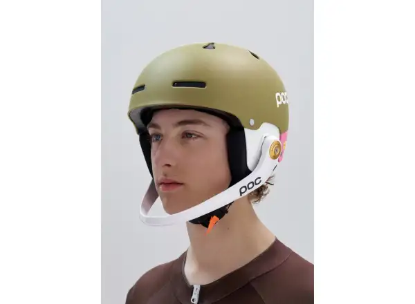 POC Artic SL MIPS lyžiarska prilba Olivine Green Matt/Thulite Pink Matt