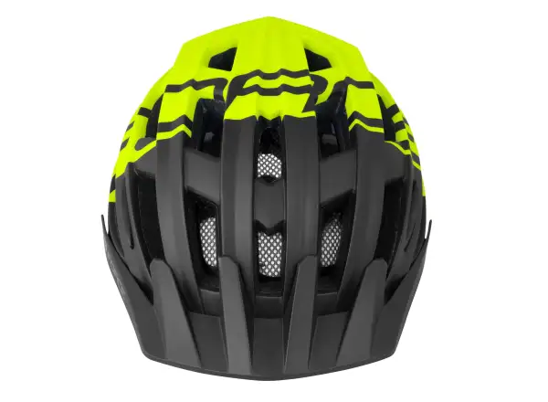 Force Corella MTB prilba, čierno/fluo