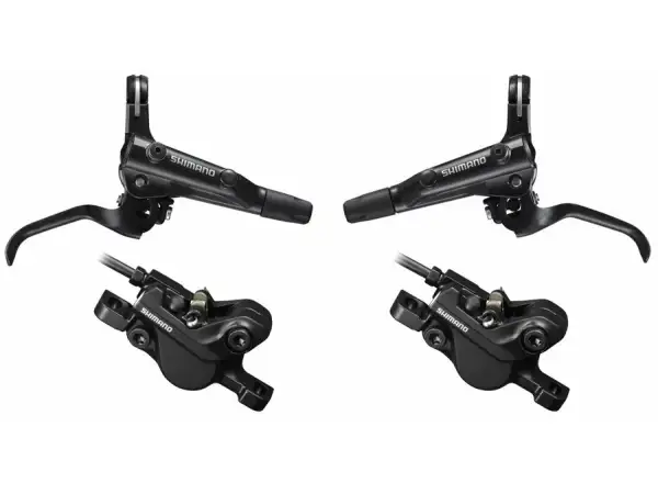 Shimano BL-MT501 + BR-MT500 súprava prednej a zadnej hydraulickej kotúčovej brzdy