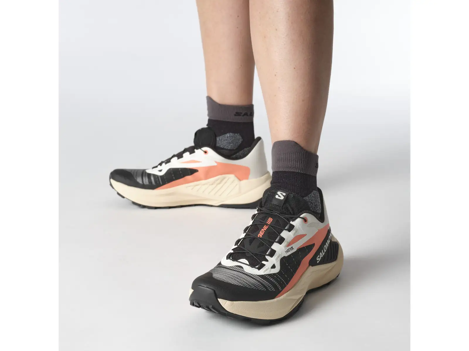 Salomon Genesis dámska bežecká obuv Fusion Coral/Tender Peach/Black