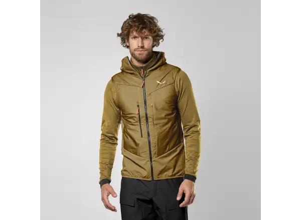 Salewa Sella Durastretch/Tirolwool® Responsive pánska vesta Golden Brown