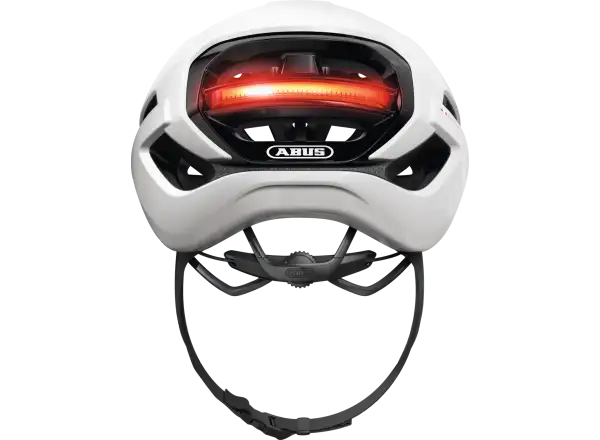 Abus Taipan LED gravel prilba Shiny White