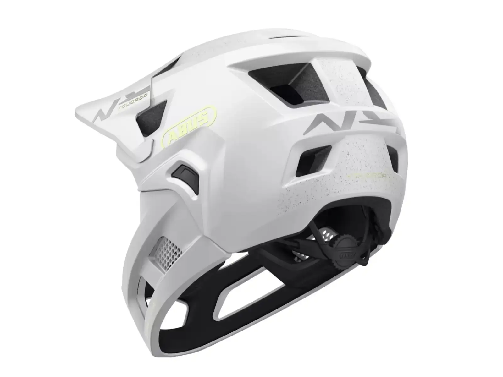 Abus YouDrop FF detská prilba Lemon White