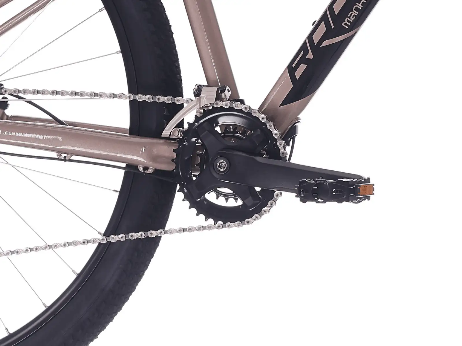 Rock Machine Manhattan 60 horský bicykel Gloss Quartz Grey