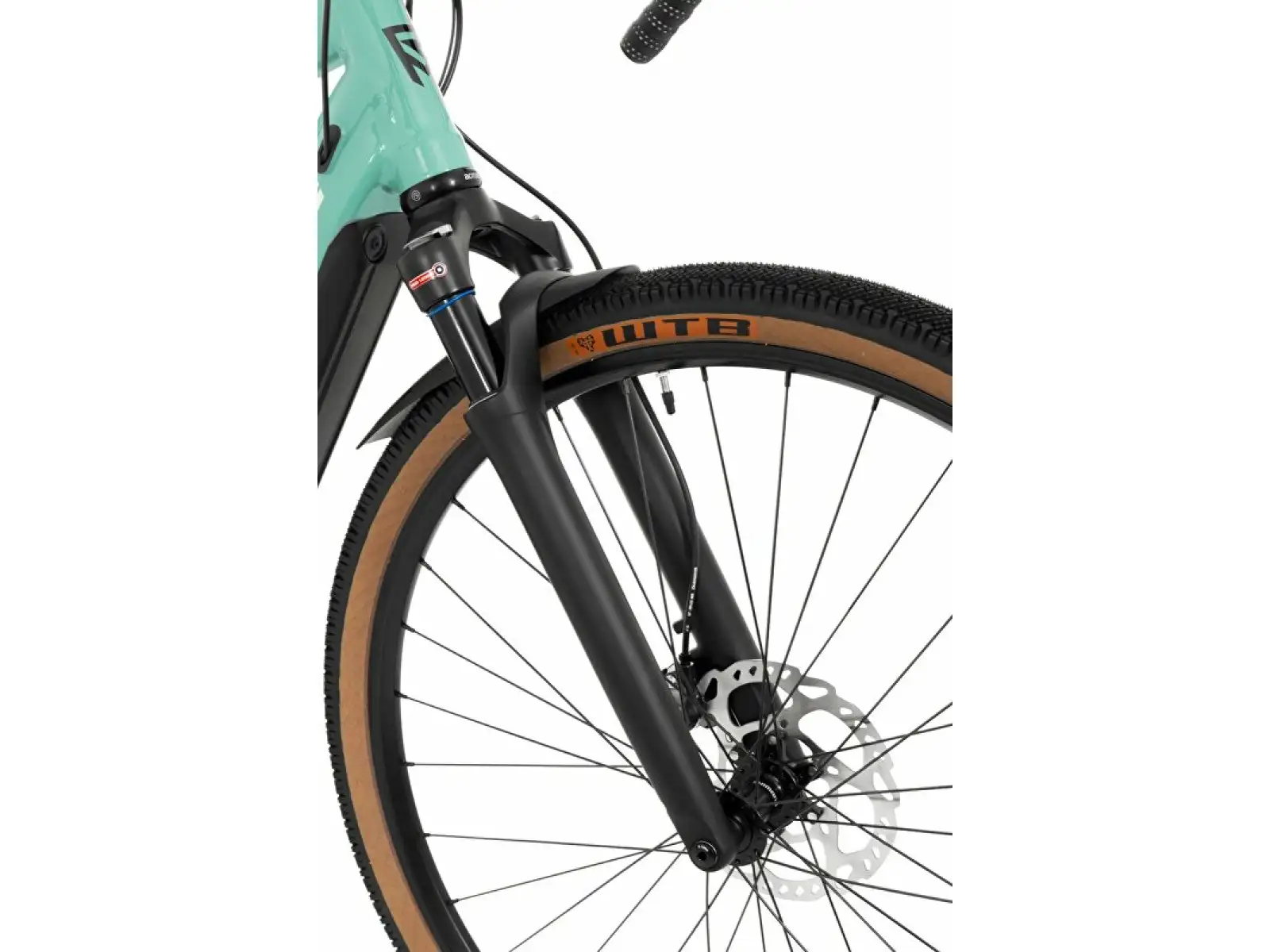 Rock Machine Gravelride e700 Di2 gravel e-bike mint/silver