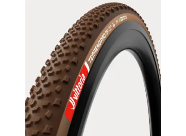 Vittoria Terreno Pro T60 mixed 40-622 plášť Gravel Race natural Brown