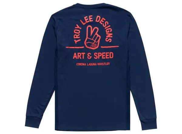 Troy Lee Designs Skyline Ride Tee pánsky dres dlhý rukáv Locals Midnight