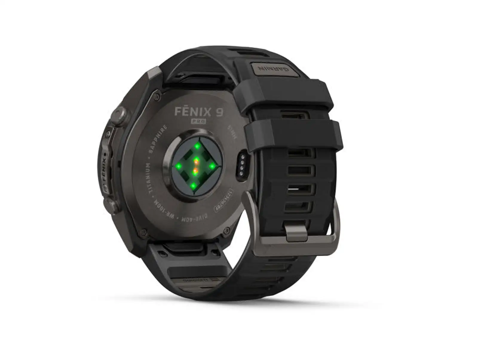 Garmin Fénix 9 Pro inReach 47 mm inteligentné hodinky Carbon gray DLC Titanium Black/Pebble gray