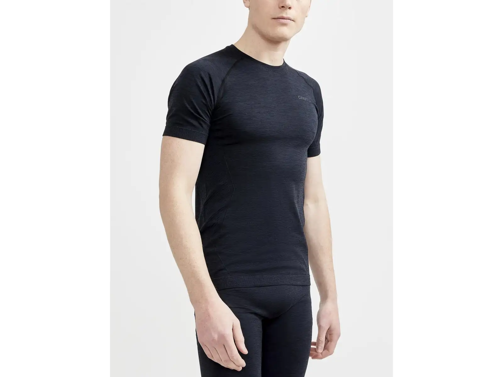 Craft Core Dry Active Comfort pánske tričko krátky rukáv čierna