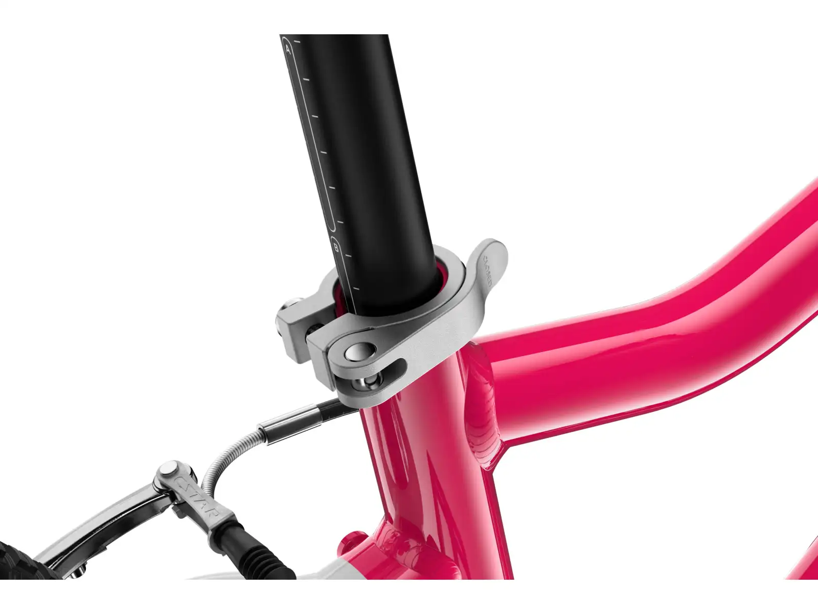 Woom GO 4 detský bicykel 20" Hot Pink