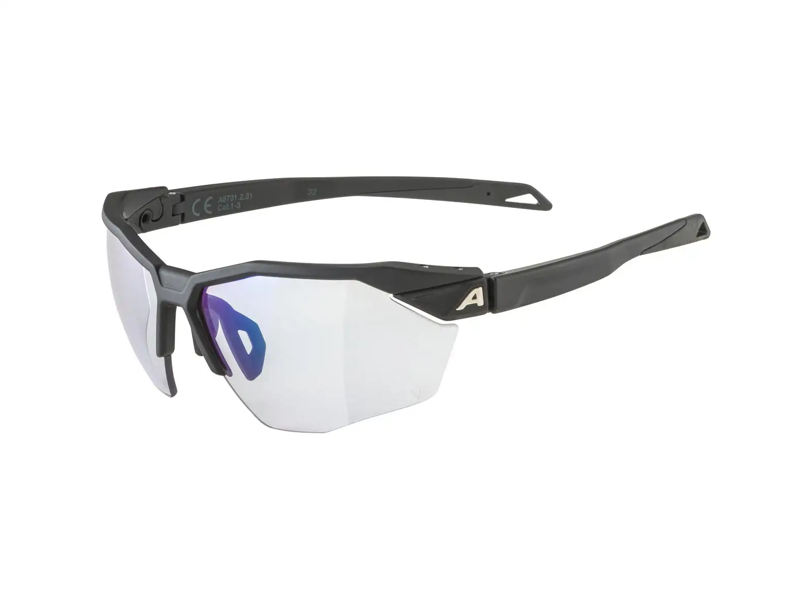Alpina Twist Six HR V (M) okuliare Black Matt