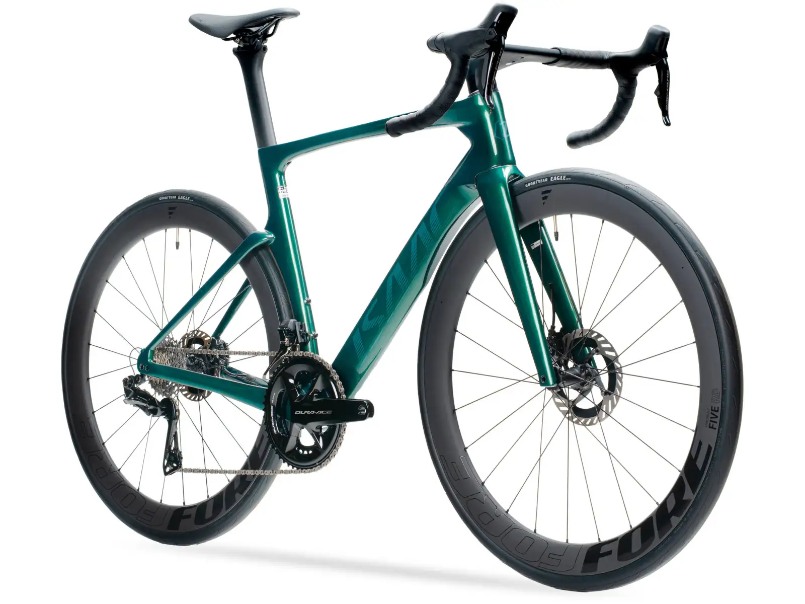 Isaac Meson 105 Di2 cestný bicykel Jade Green