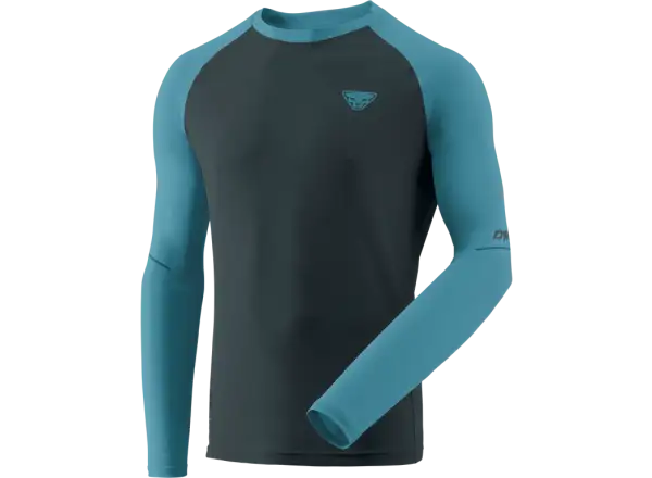 Dynafit Alpine Pro pánske tričko s dlhým rukávom Blueberry/Storm Blue