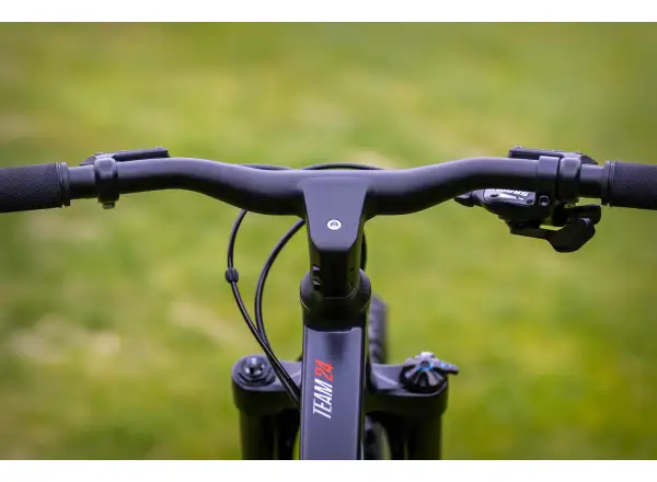 Superior Team 24 detský horský bicykel Matte Black