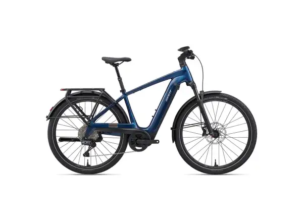 Giant Explore E+ 1 DD trekingový elektrobicykel Metallic Navy