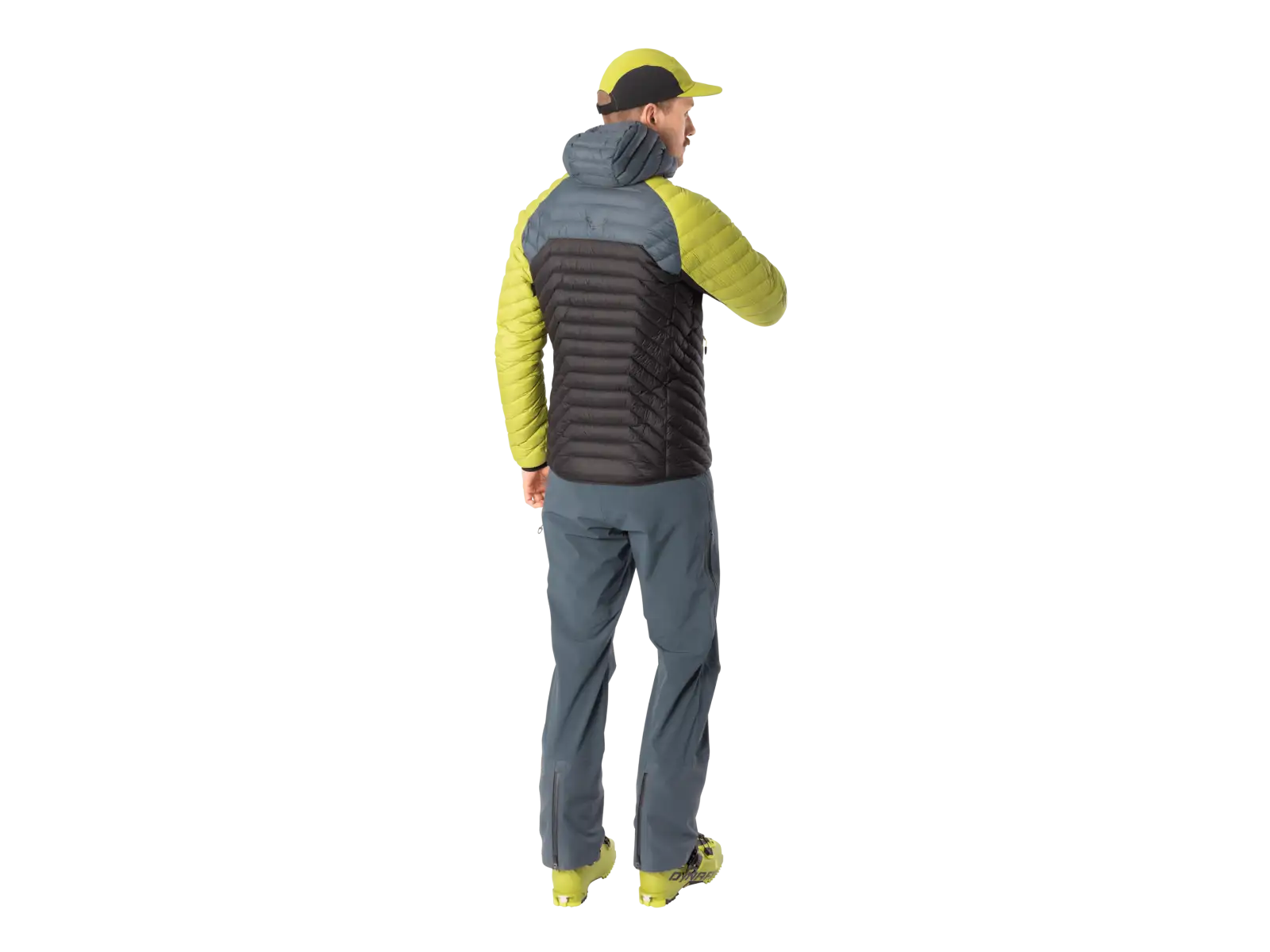 Dynafit Radical RDS Down Hooded pánska bunda Golden lime/0720/0910