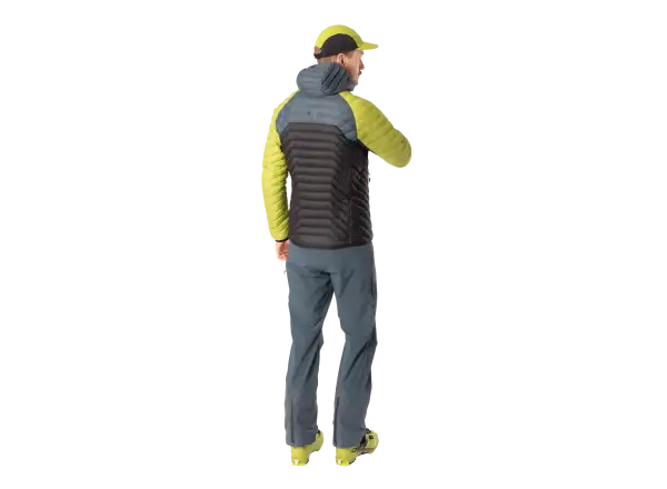 Dynafit Radical RDS Down Hooded pánska bunda Golden lime/0720/0910