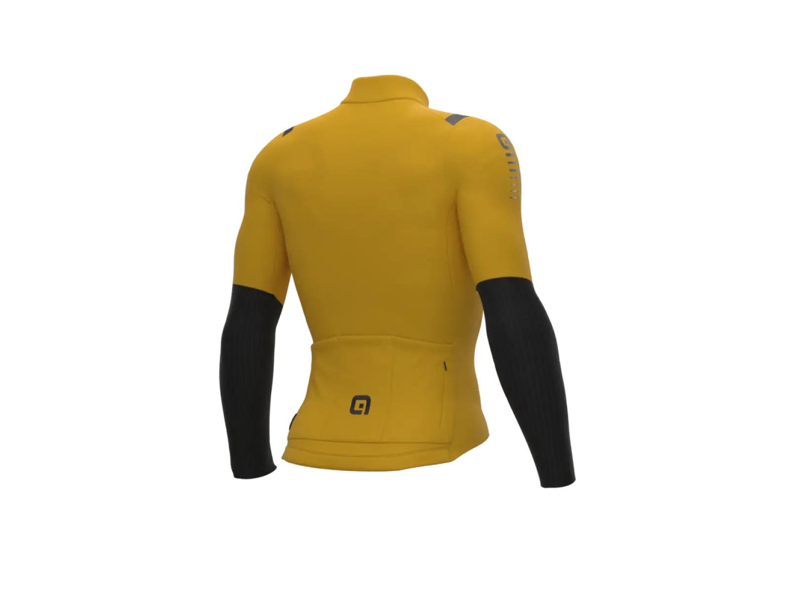 Alé R-EV1 Warm Race 2.0 pánsky zimný dres dlhý rukáv yellow