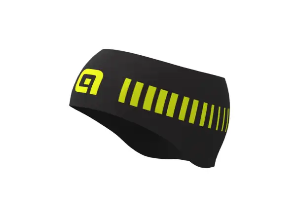 Alé Strada čelenka Black/Fluo Yellow