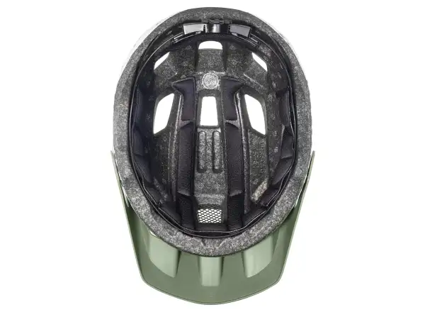 Prilba Uvex Access Moss Green/White Matt