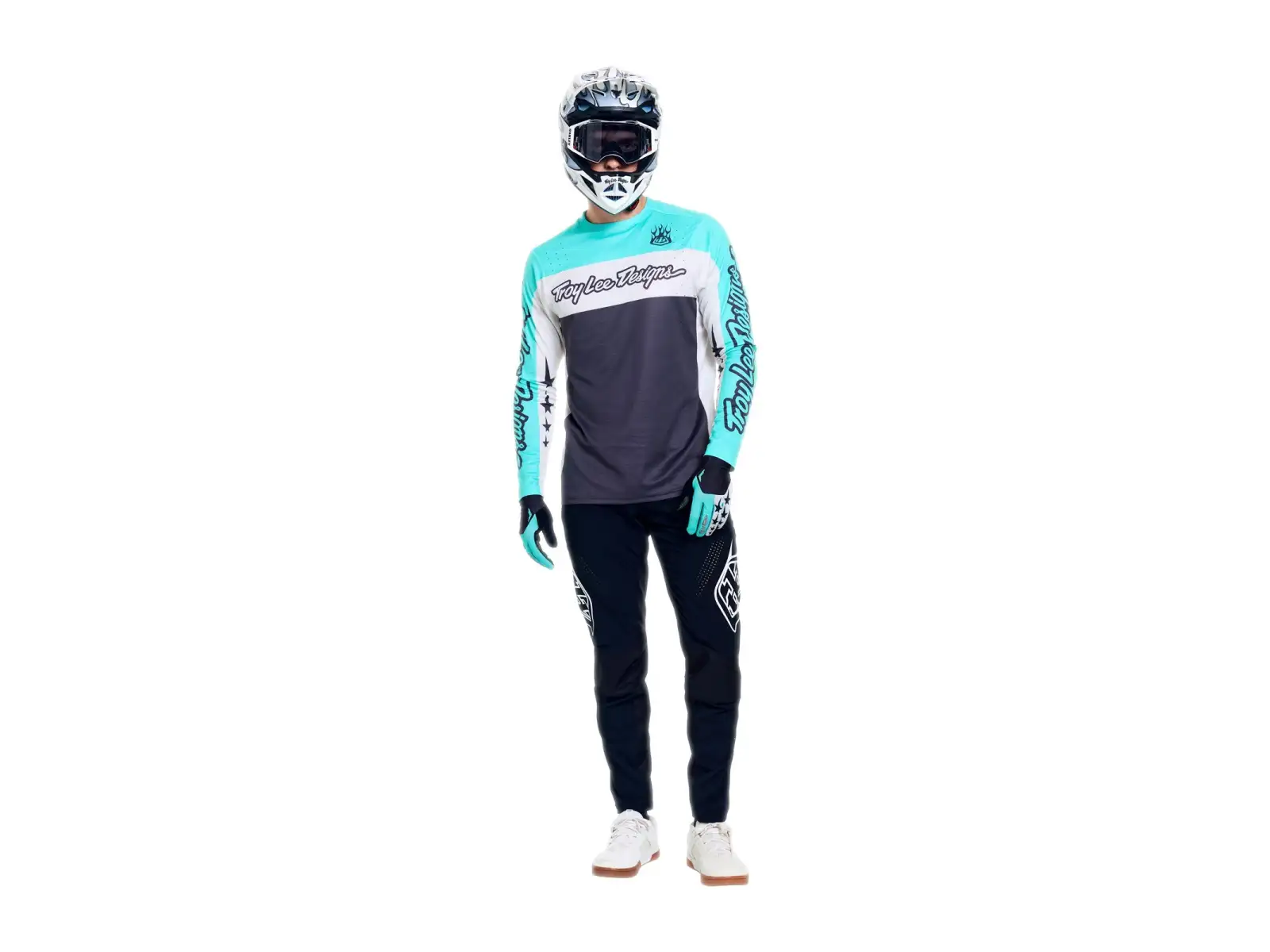 Troy Lee Designs Sprint Pro pánske nohavice Mono Black
