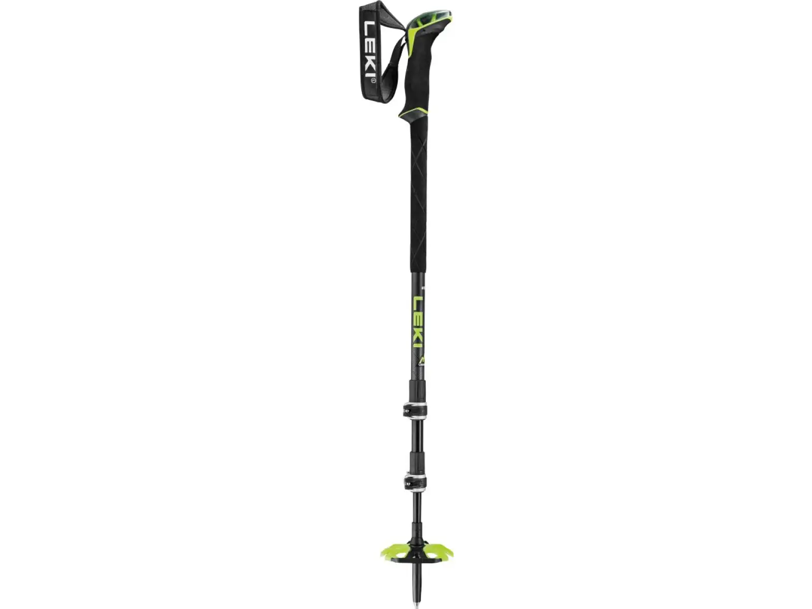 Leki Guide 3 skialpové palice Black/Neon yellow/Dark anthracite