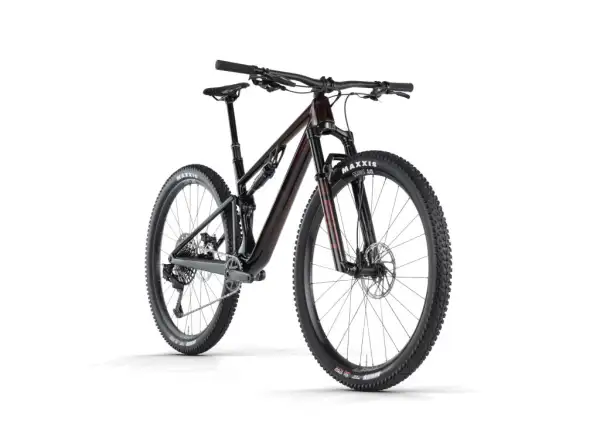 BMC Fourstroke LT ONE celoodpružený bicykel Bordeaux Red/Black