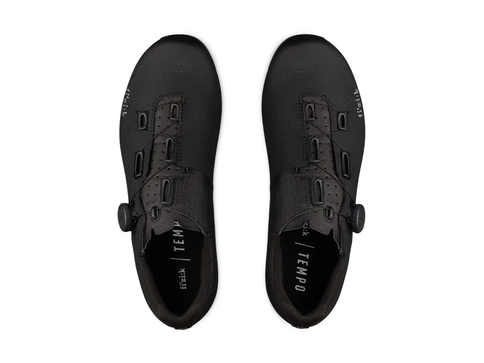 Fizik Tempo Decos Carbon Wide cestné pánske tretry Black/Black