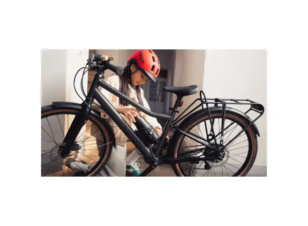 Woom Explore e 6 detský elektrobicykel Graphite Grey