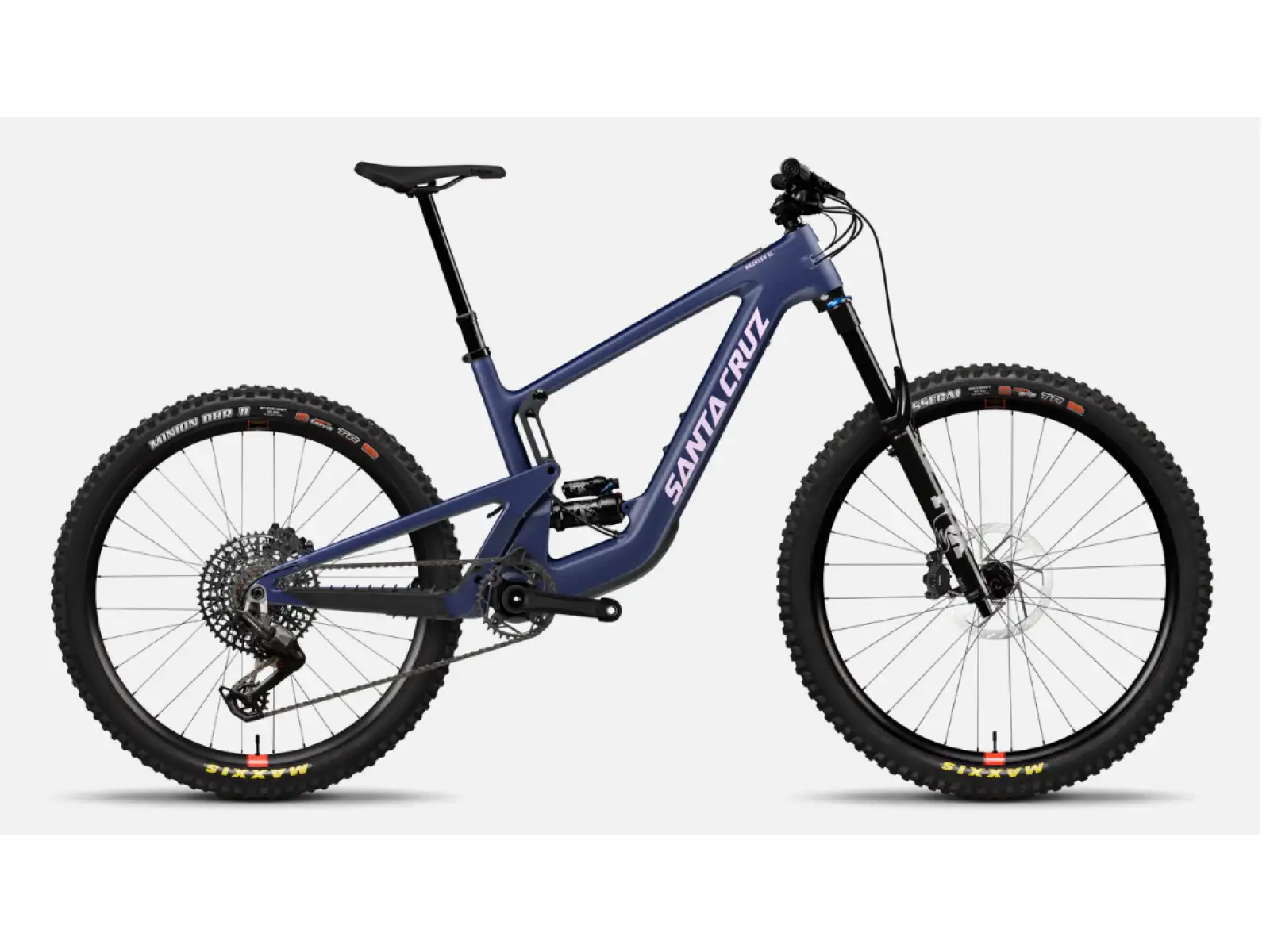 Santa Cruz Heckler SL 1 CH 90 celoodpružený elektrobicykel Dark Blue