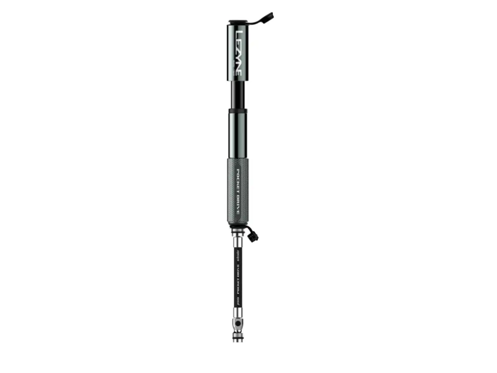 Lezyne Pocket Drive Lite pumpa grey/hi-gloss