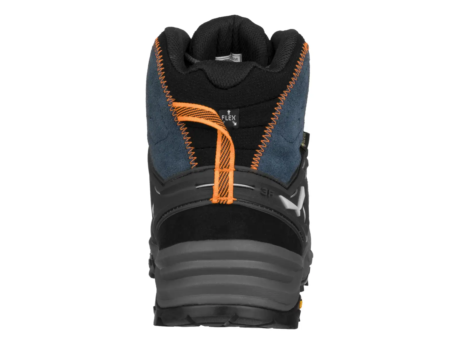 Salewa Alp Trainer 2 Mid Gore-Tex pánske topánky Dark Denim/Fluo Orange