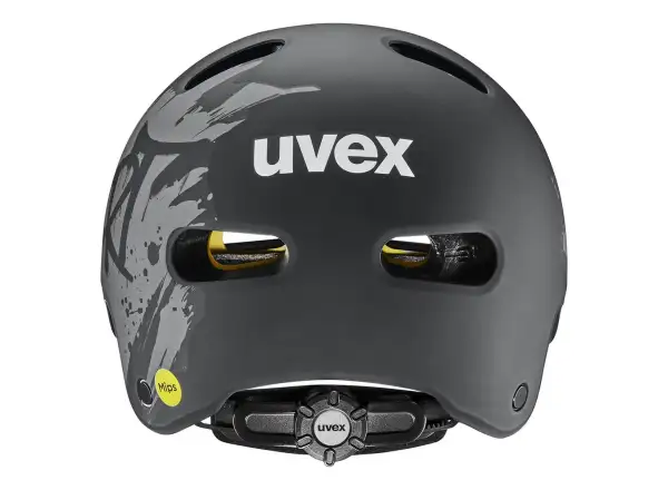 Uvex Kid 4 Style Mips detská prilba Dirt Black Matt