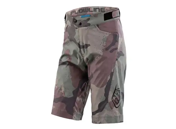 Troy Lee Designs Flowline Detské šortky Camo Woodland