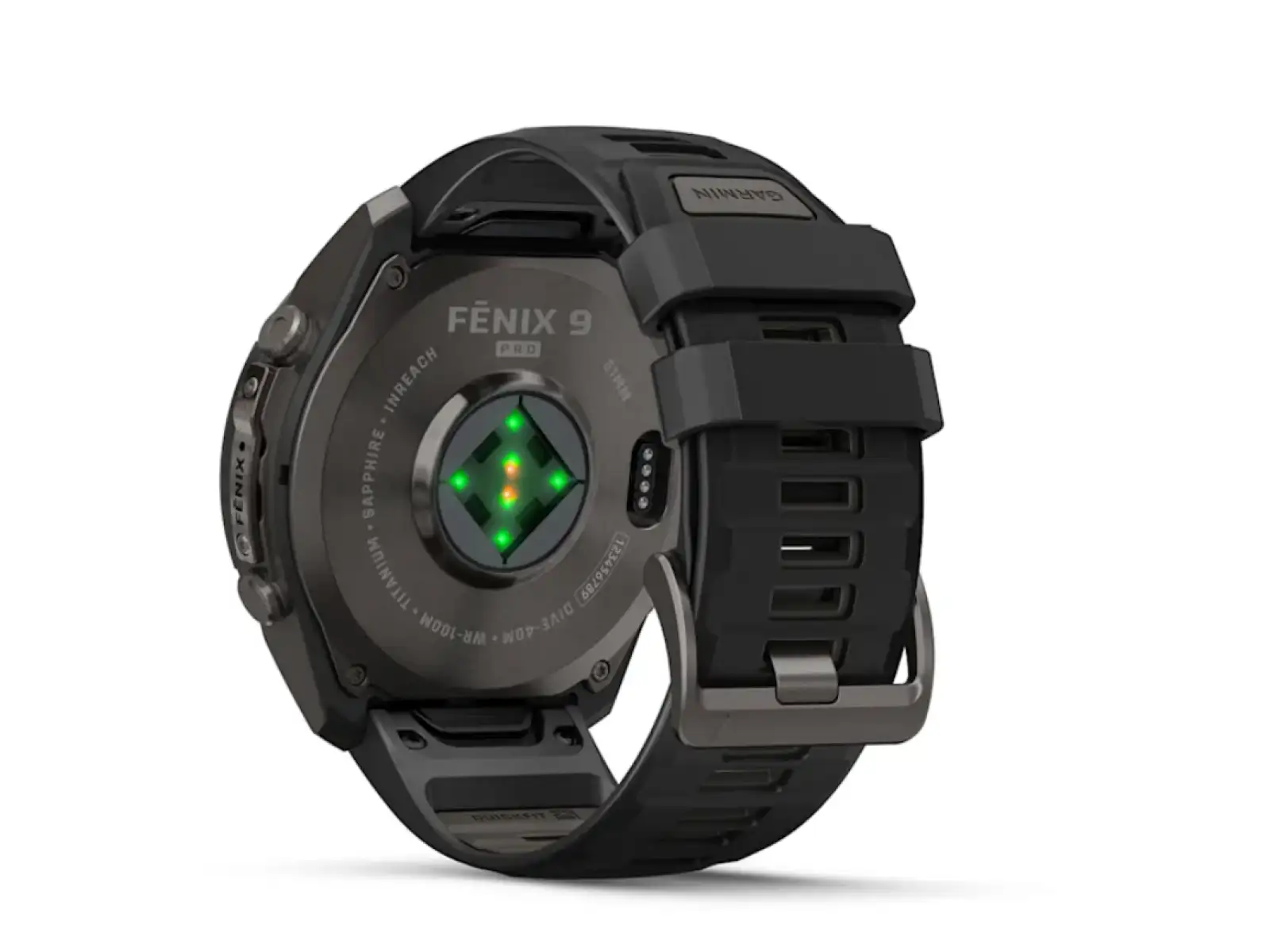 Garmin Fénix 9 Pro inReach 51 mm inteligentné hodinky Carbon gray DLC Titanium Black/Pebble gray