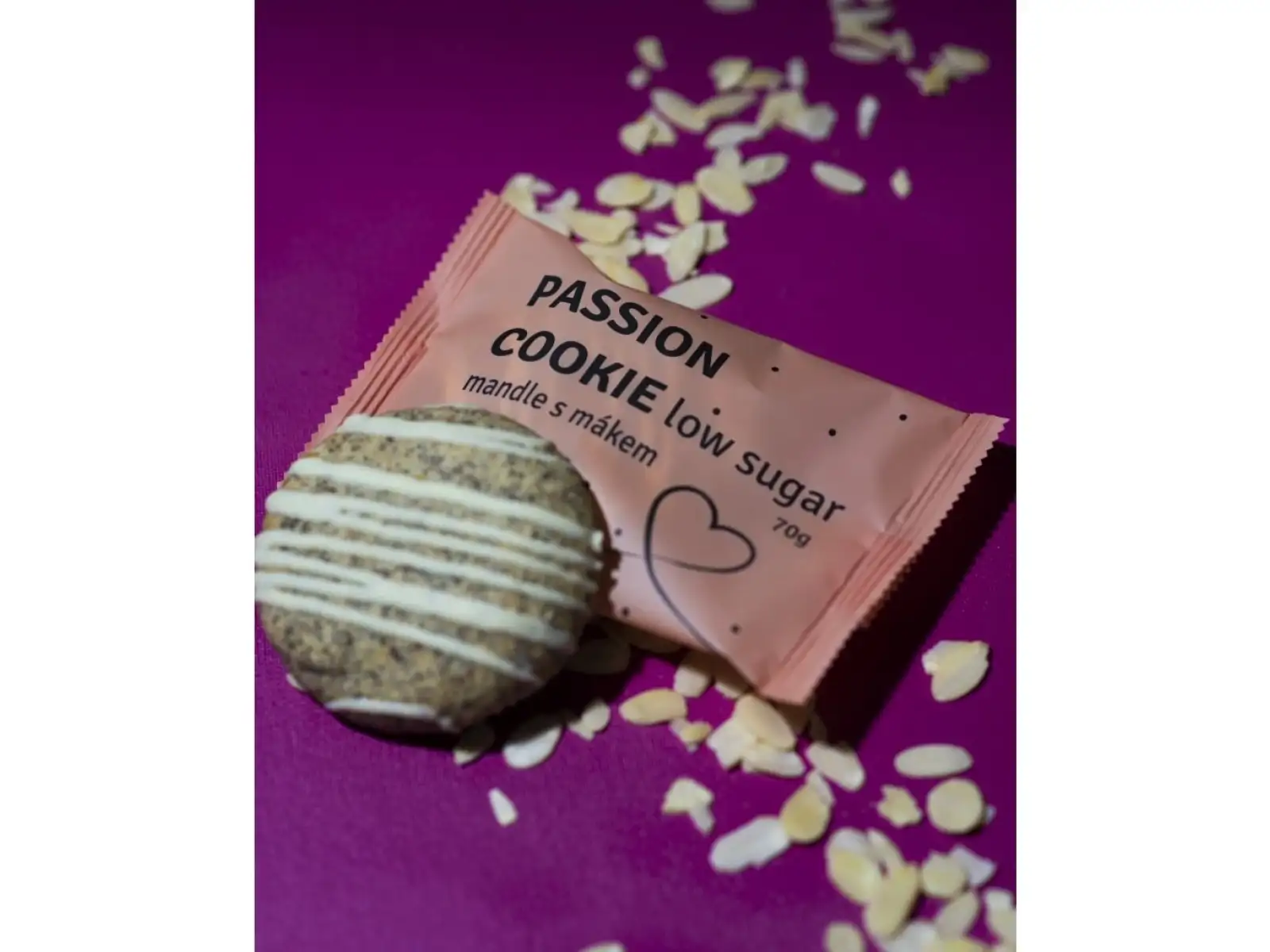 Passion Low sugar cookies Mandle s makom 70g