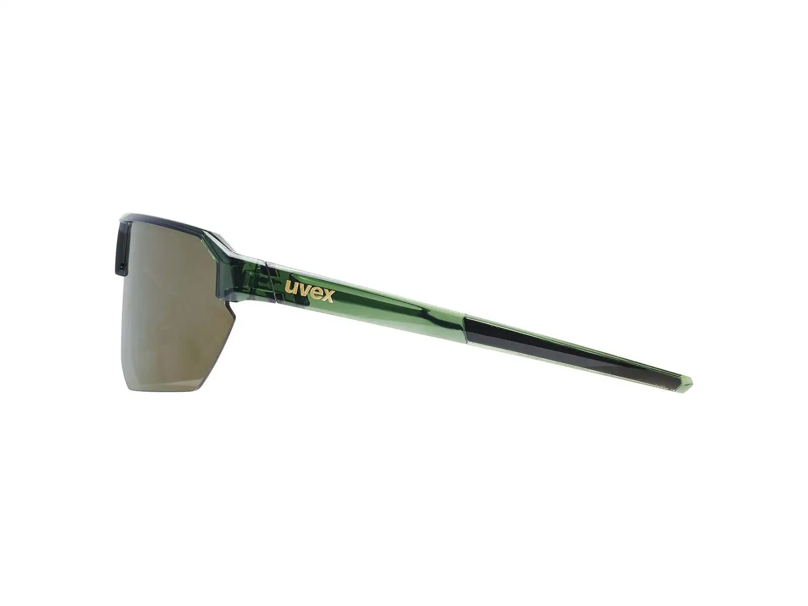 Uvex Vectiv Set slnečné okuliare Olive Transparent/Mirror Gold