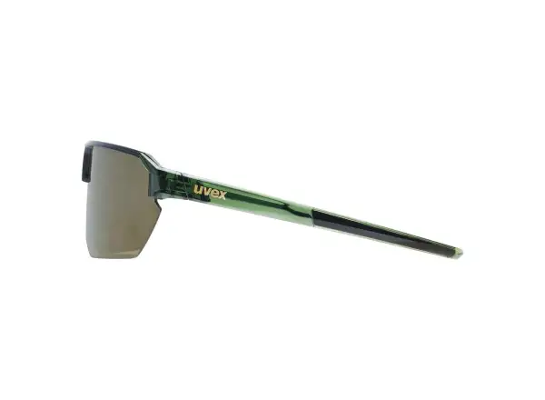 Uvex Vectiv Set slnečné okuliare Olive Transparent/Mirror Gold